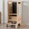 Standing Learning Tower for Kids with Chalkboard and Montessori Activities 3+